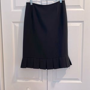 Evan Picone Black Suit Skirt